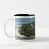 ワディジ島、ママヌカ諸島、フィジー ツートーンマグカップ (左)