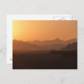 ワディラムデザートジョーダン葉書 ポストカード (正面/裏面)