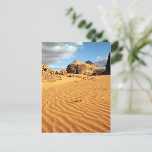 ワディラム砂漠のはがき ポストカード (スタンド正面)