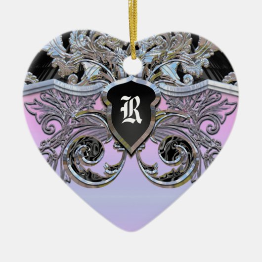 ワディルエマビクトリアン セラミックオーナメント (正面)