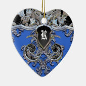 ワディルビクトリアンブロック セラミックオーナメント (右)