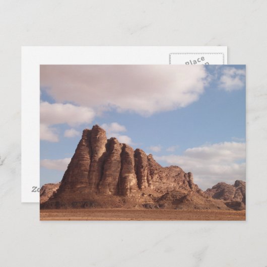 ワディ・ラム砂漠のポストカード ポストカード (正面/裏面)