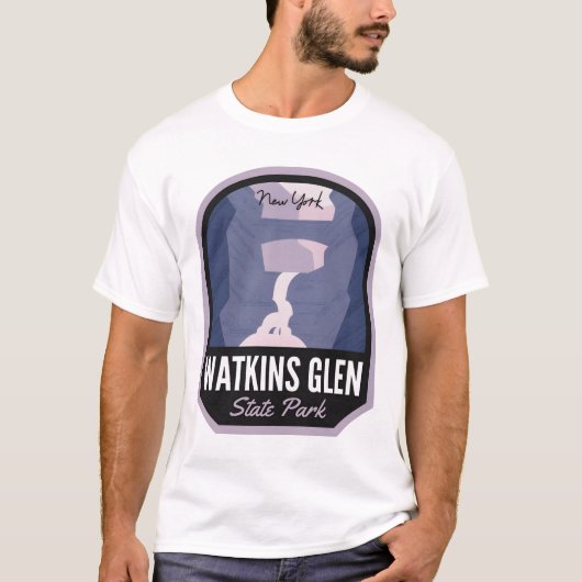 ワトキンスグレン州立公園 ニューヨーク Tシャツ (正面)