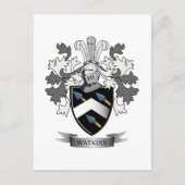 ワトキンス家紋コートオブアームズ ポストカード (正面)
