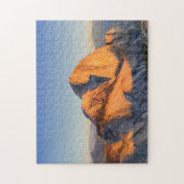 ワトキンス山からのハーフドームの夕日 – ヨセミテ ジグソーパズル (縦)