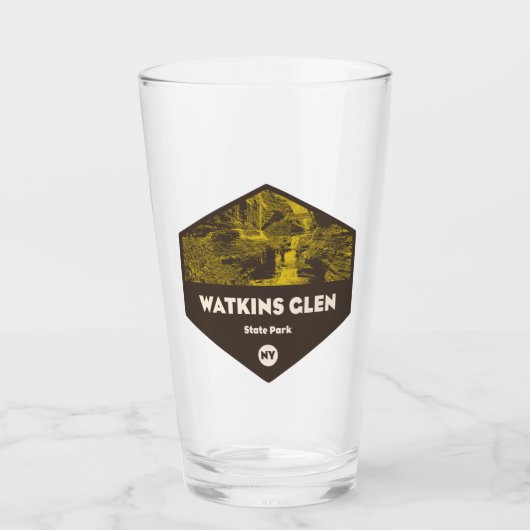 ワトキンズグレン州パークニューヨーク タンブラーグラス (正面)