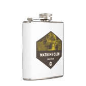 ワトキンズグレン州パークニューヨーク フラスク (右)