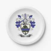ワトソンの家紋の紋章付き外衣 ペーパープレート (正面)