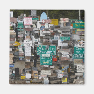 ワトソンレイクサインポストフォレスト マグネット