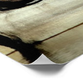 ワトソン湖の岩 ポスター (角)