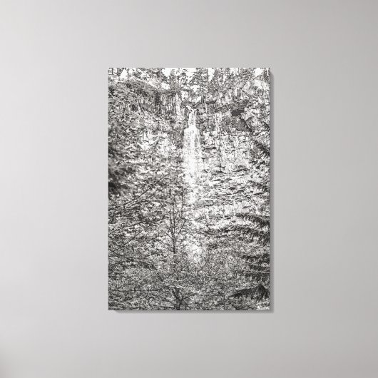 ワトソン滝 キャンバスプリント (正面)