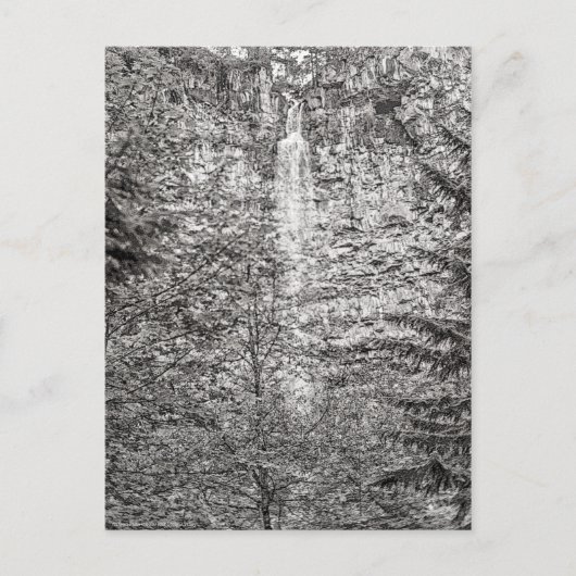ワトソン滝 ポストカード (正面)