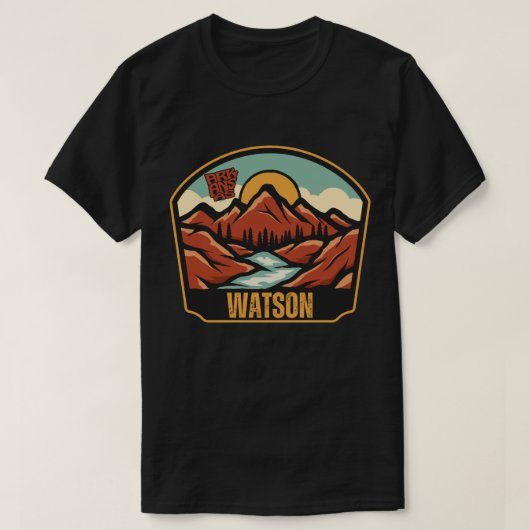 ワトソン アーカンソー州 Tシャツ (デザイン正面)