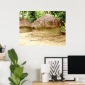 ワトルとドーブの小屋 ポスター (ホームオフィス)