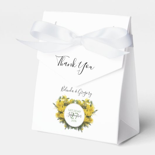 ワトル素朴アカシア結婚病 フェイバーボックス (正面サイド)