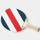 ワドリのはっきりしたストライプ 卓球ラケット (横)