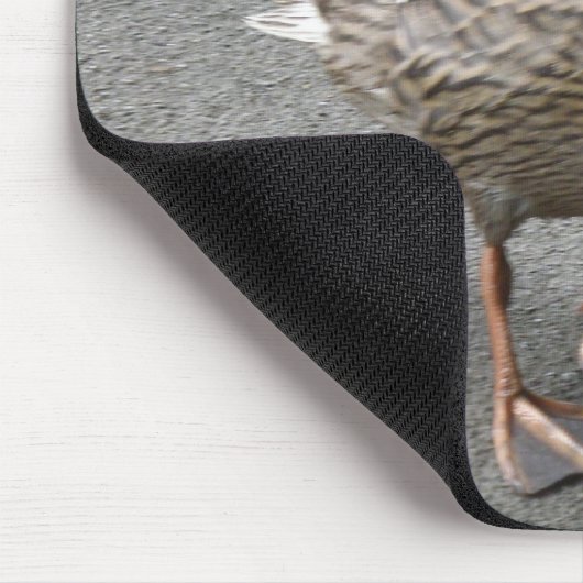 ワドリングおもしろいアヒルマウスパッド マウスパッド (コーナー)