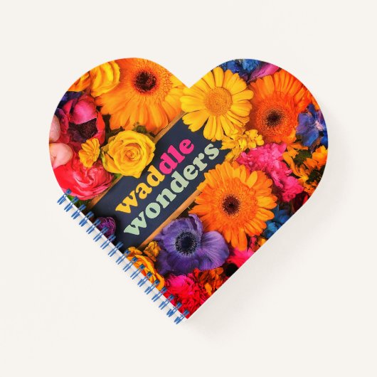 ワドル疑問に思 ノートブック (正面)