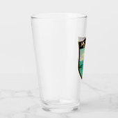 ワナカオタゴニュージーランドトラベルアートヴィンテージ タンブラーグラス (右)