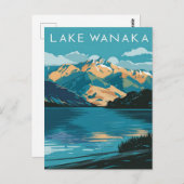 ワナカニュージーランドトラベル ポストカード (正面/裏面)