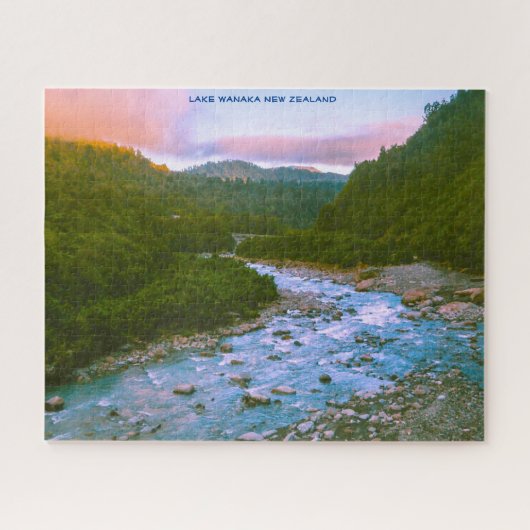 ワナカニュージーランド湖 ジグソーパズル (横)