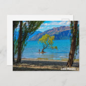 ワナカニュージーランド湖 ポストカード (正面/裏面)