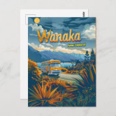 ワナカニューゼランドヴィンテージ ポストカード (正面/裏面)