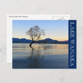 ワナカブルース湖 ポストカード (正面/裏面)