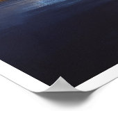 ワナカ湖（ニュージーランド） ポスター (角)