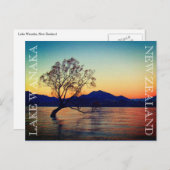 ワナカ湖 ポストカード (正面/裏面)