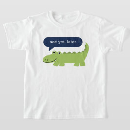 ワニおもしろいゲータ Tシャツ