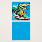 ワニおもしろいルサーフィン (正面&裏面)