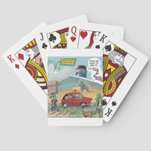 ワニおもしろいルファーム トランプ (裏面)