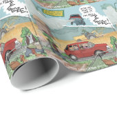 ワニおもしろいルファーム ラッピングペーパー (ロールコーナー)