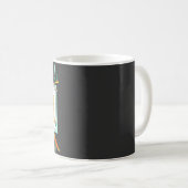 ワニおもしろいワニのワニ科学 コーヒーマグカップ (正面右)