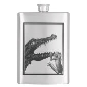 ワニおよびカエル フラスク (正面)