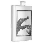 ワニおよびカエル フラスク (右)