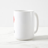 ワニが好き コーヒーマグカップ (正面右)