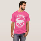 ワニのささやき屋 クロコダイルハンター Tシャツ (正面フル)