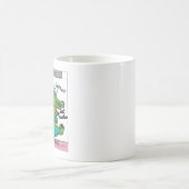 ワニのアドボTシャツ - A is for Alligator Adobo コーヒーマグカップ (中央)