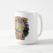 ワニのウィザード コーヒーマグカップ (正面右)