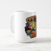 ワニのウィザード コーヒーマグカップ (正面左)