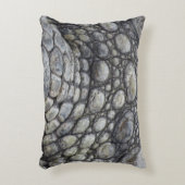 ワニのスキンイメージアクセントピロー アクセントクッション (正面(垂直))