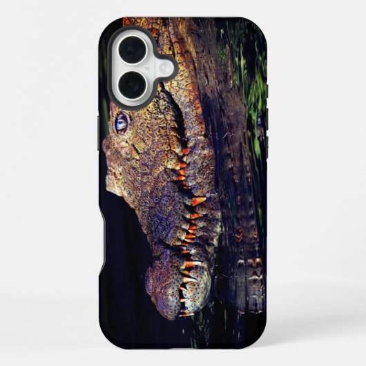 ワニのスマホケース iPhoneケース (裏面)