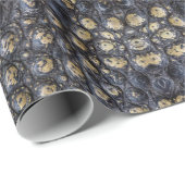 ワニのワニ爬虫類模様の皮膚 ラッピングペーパー (ロールコーナー)