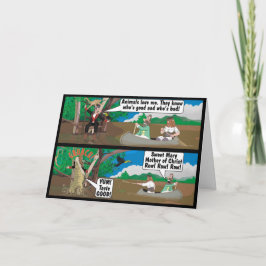 ワニの冗談。 カード