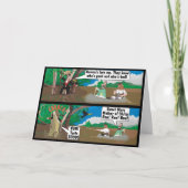 ワニの冗談。 カード (正面)