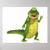 ワニの塩漬け ポスター (正面)