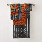 「ワニの強さ、タイガーの恵み：野生を解放 バスタオルセット (インサイチュ)