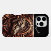 ワニの抱擁 iPhoneケース (裏面横)